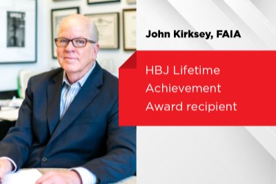 Image for John Kirksey receives HBJ Lifetime Achievment Award 