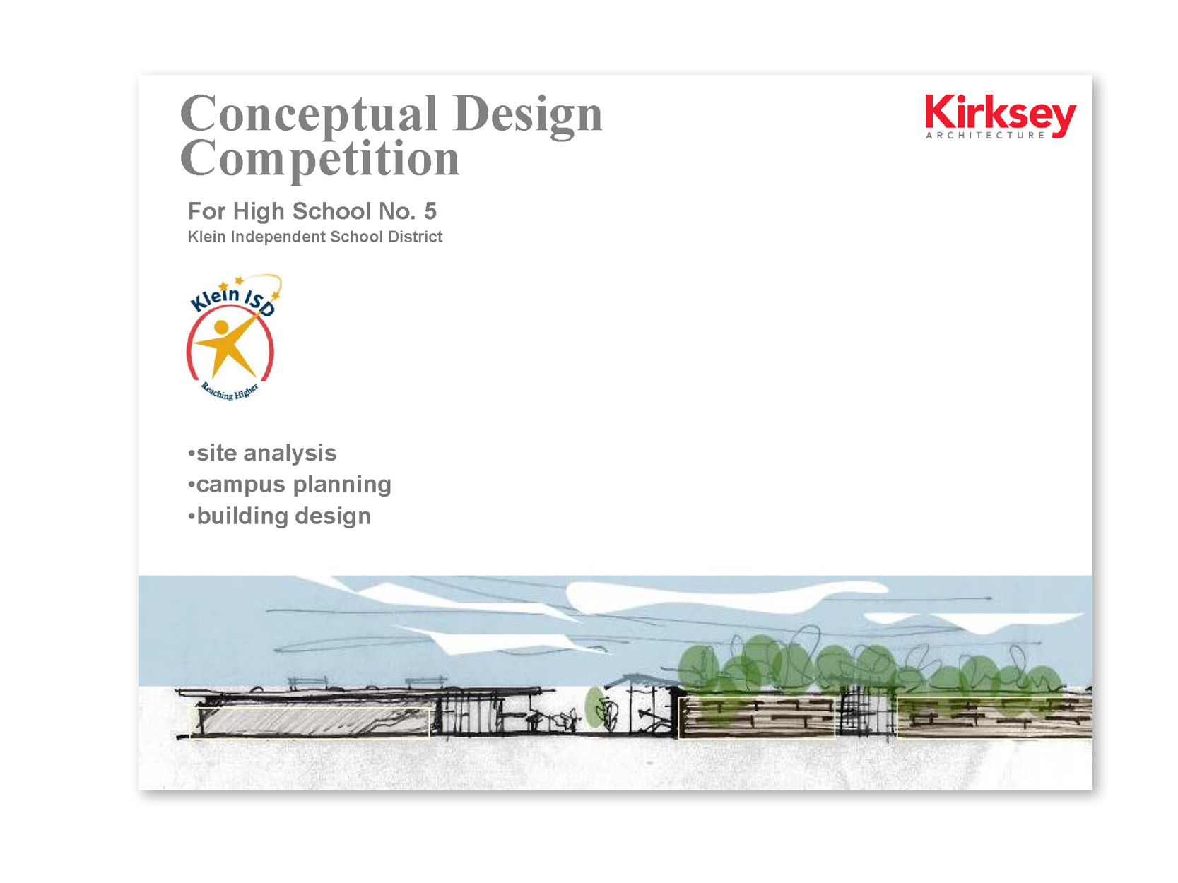 Preview of the resource library item for Klein ISD High School Design Presentation