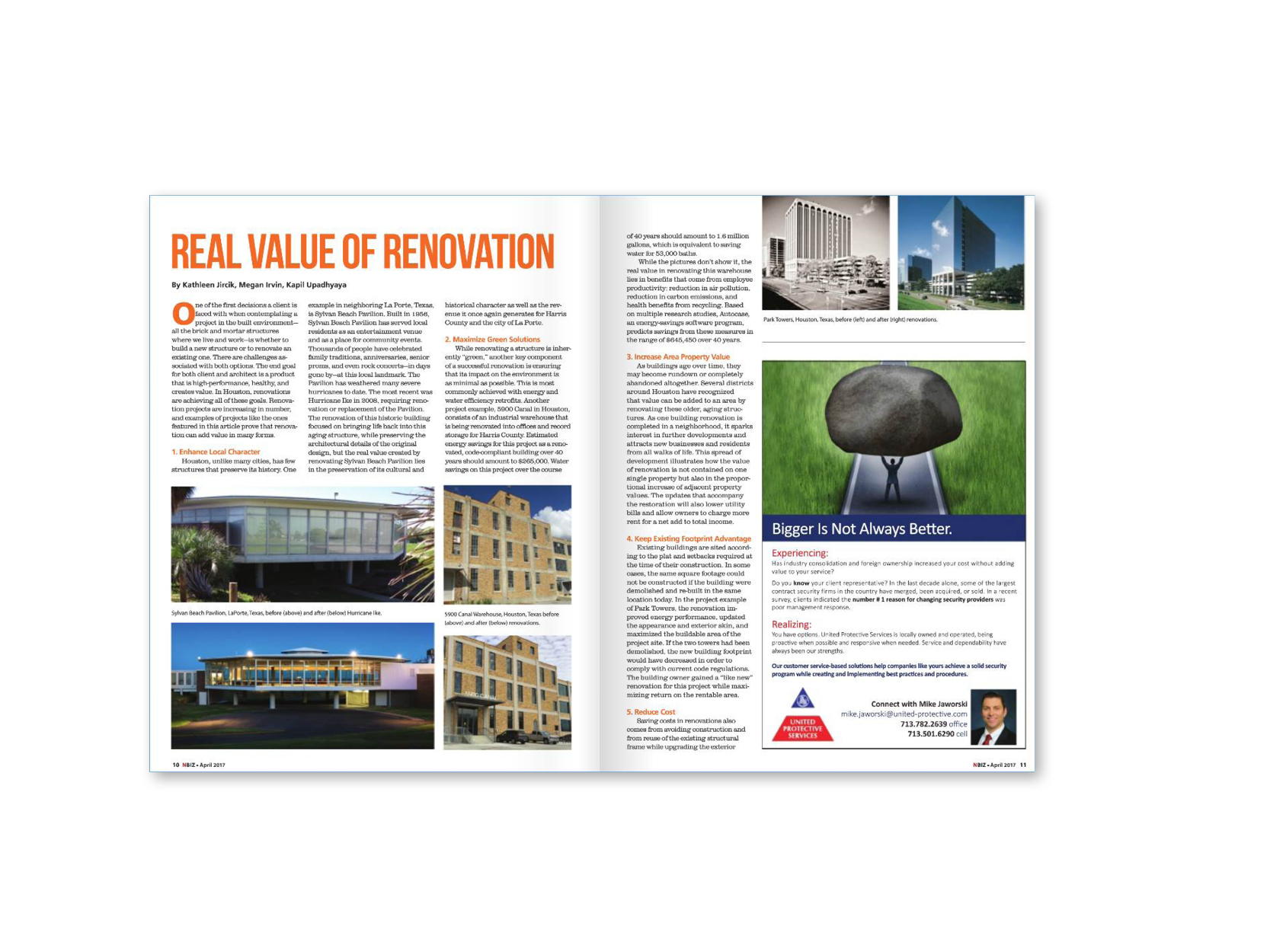 Preview of the resource library item for Real Value of Renovation